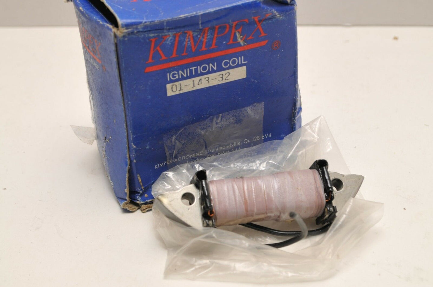 New Kimpex Ignition Coil intern 01-143-32 MOTO-SKI-DOO BOMBARDIER ALPINE 1975-82