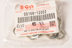 Genuine Suzuki 09168-12002 Qty:12  Crush Washer Seal Gasket - RM LT AN DR VL
