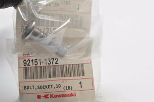 NEW Kawasaki NOS 92151-1372 BOLT,SOCKET 10x30 SUBFRAME ZX1200 ZR750 ZX600+ Qty:2