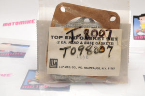 NEW NOS LLP TOP END GASKET SET 1166  //  8007 TOP AND BASE ONLY