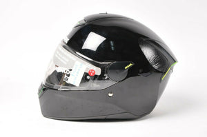 Shark Skwal Motorcycle Helmet Modular Gloss Black Small S HE5-400EB-LK-SM