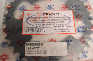 JT Steel Rear Sprocket JTR1480.37 37T  Fits Polaris Predator E 2x4 2003 2004
