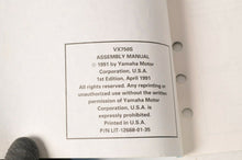 Load image into Gallery viewer, Genuine Yamaha Factory Assembly Manual 1992 92 Vmax-4 750 | VX750S