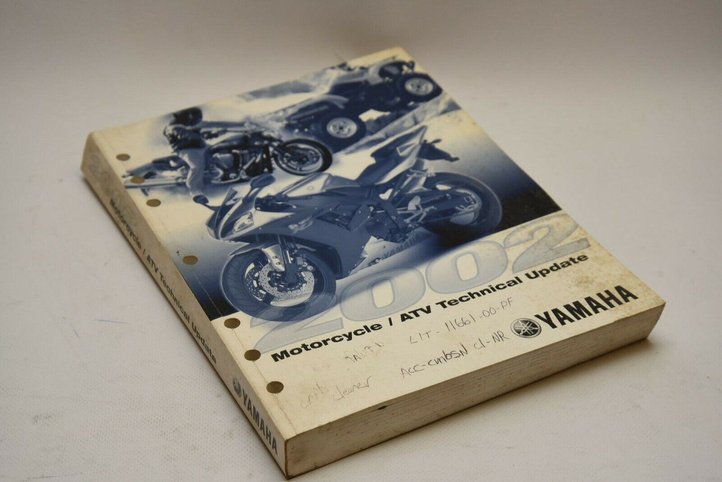 OEM Yamaha Technical Update Manual (YTA) LIT-17500-00-02 Motorcycle ATV 2002 02