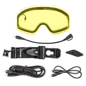 CKX 210 Heated Goggle Upgrade Kit Yellow non-vented - Titan Original & Air Flow