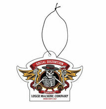 Load image into Gallery viewer, Loser Machine Social Distortion Collab  Air Freshener - Vanilla Scent