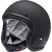 Load image into Gallery viewer, Biltwell Bonanza Helmet DOT - Flat Black Factory LG Large  | 1001-638-204