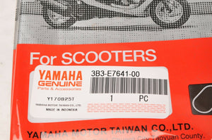 Genuine Yamaha 3B3-E7641-00-00 Drive V-Belt ZUMA 2012-19 + C3 XF50X