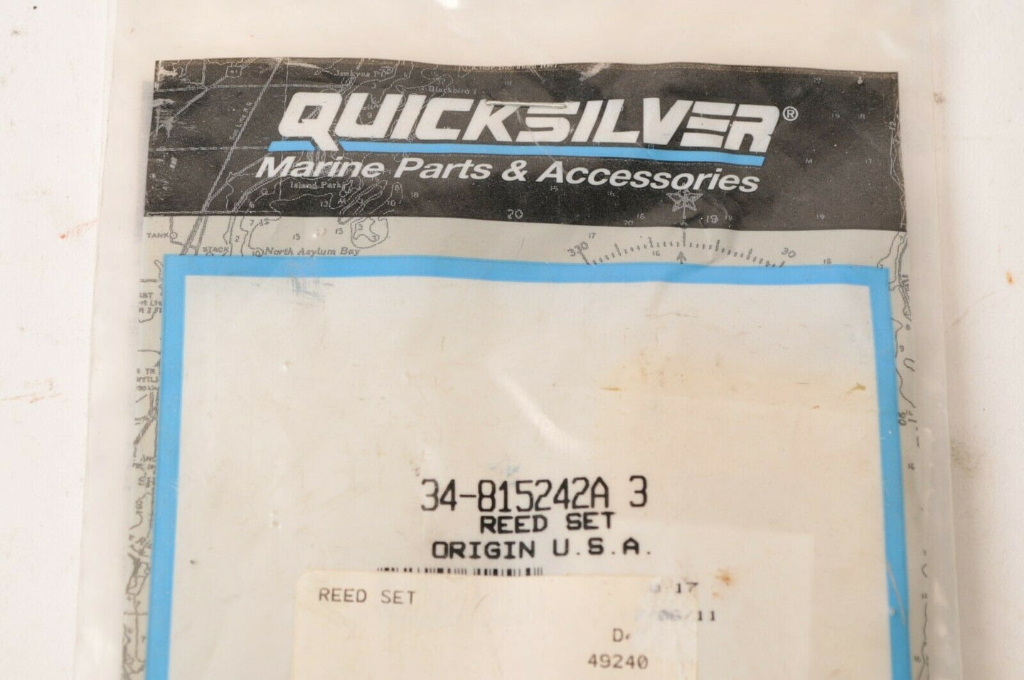 Mercury MerCruiser Quicksilver Reed Set for one block SeaDoo | 815242A3