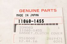 Load image into Gallery viewer, Genuine Kawasaki 11060-1455 Gasket, Clutch Cover KX125 1985 85