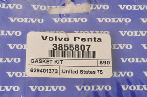 Genuine 3855807 Intake gasket kit Volvo.Penta 4.3GL-A; 4.3GL-B; 4.3GL-C, 4.3 V6