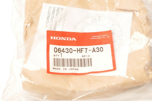 Genuine Honda 06430-HF7-A30 Brake Shoe Set Kit Shoes - ATC90 ATC110 TRX125 ++