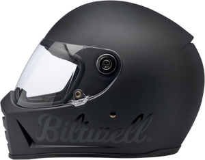 Biltwell Lanesplitter Helmet ECE - Flat Black Factory Large LG L | 1004-638-104