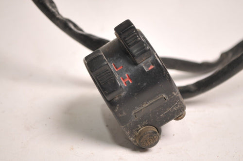 Vintage Yamaha Motorcycle Switch YHA206 cut wires Lighting Stop RD RS LS