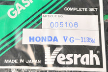 Load image into Gallery viewer, Vesrah VG-1135M Complete Gasket Set w/Seals - Honda CR500 CR500R 89-01 |005106