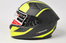 Load image into Gallery viewer, ZOX Z-FF50 Motorcycle Helmet Momentum Matte Black Yellow Hi Viz X-Small DOT ECE