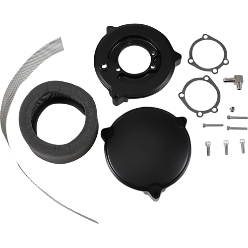 Drag Specialties Black Dragtron II Air Cleaner Filter Kit 1988-06 Harley XL