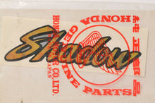 Load image into Gallery viewer, Genuine NOS Honda 87123-MK7-300 Emblem &quot;Shadow&quot; Decal VT700 NV750 1986 86
