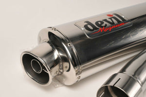 NEW Devil Exhaust - High Mount Stainless Magnum 58629 Yamaha YZF-R6 2003-05