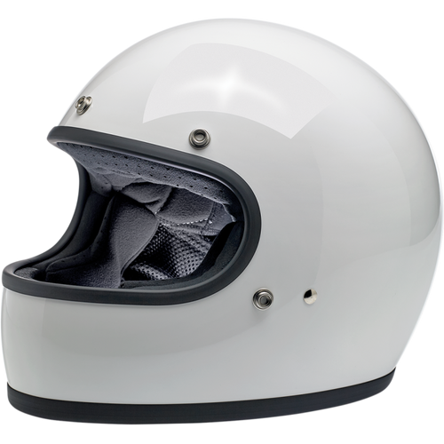 Biltwell Gringo Helmet ECE - Gloss White Medium M | 1002-517-103
