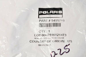 Genuine Polaris 5415793 Seal, Outer Clutch Cover - RZR XP 4 Turbo 2016-2018