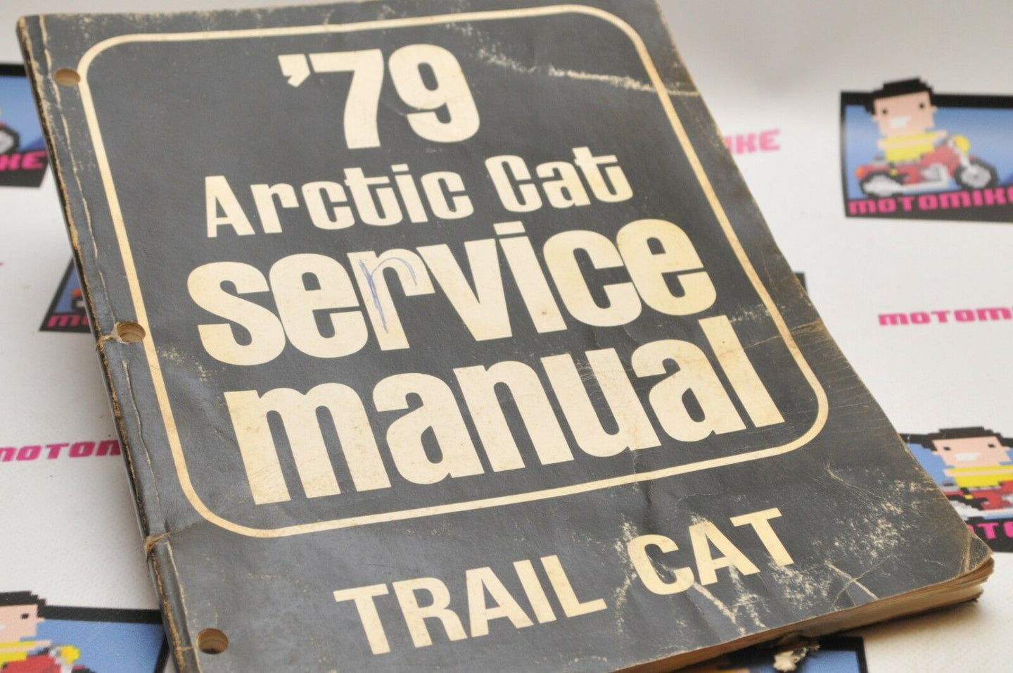 Genuine ARCTIC CAT Factory Service Shop Manual  1979 TRAIL CAT 0153-279 *DAMAGED