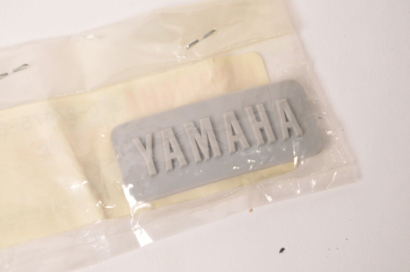 Genuine Yamaha Emblem Cap Solid Fine Silver - JOG CY50 92-95  | 3FC-27475-20
