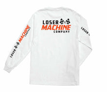 Load image into Gallery viewer, Loser Machine Fastlane Heavyweight Long Sleeve Tee Men&#39;s T-Shirt Black or White