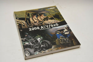 OEM Yamaha Technical Update Manual (YTA) LIT-17500-AT-08 ATV and SxS 2008 08
