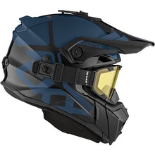 Load image into Gallery viewer, CKX Titan Original Backcountry Snowmobile Helmet Double-Lens | Polar Blue LG