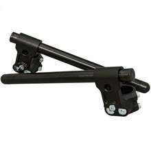 Load image into Gallery viewer, Woodcraft Technologies 41mm 2.5&quot; Rise Clipon handlebars Black Kawasaki Ninja 400
