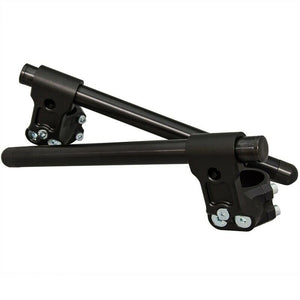 Woodcraft Technologies 41mm 2.5" Rise Clipon handlebars Black Kawasaki Ninja 400
