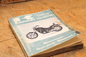 Kawasaki Factory Service Manual OEM SHOP VULCAN VN 700/750 1985 99924-1054-01