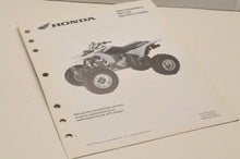 Load image into Gallery viewer, 2003 TRX400EX Genuine OEM Honda Factory SETUP INSTRUCTIONS PDI MANUAL S4102