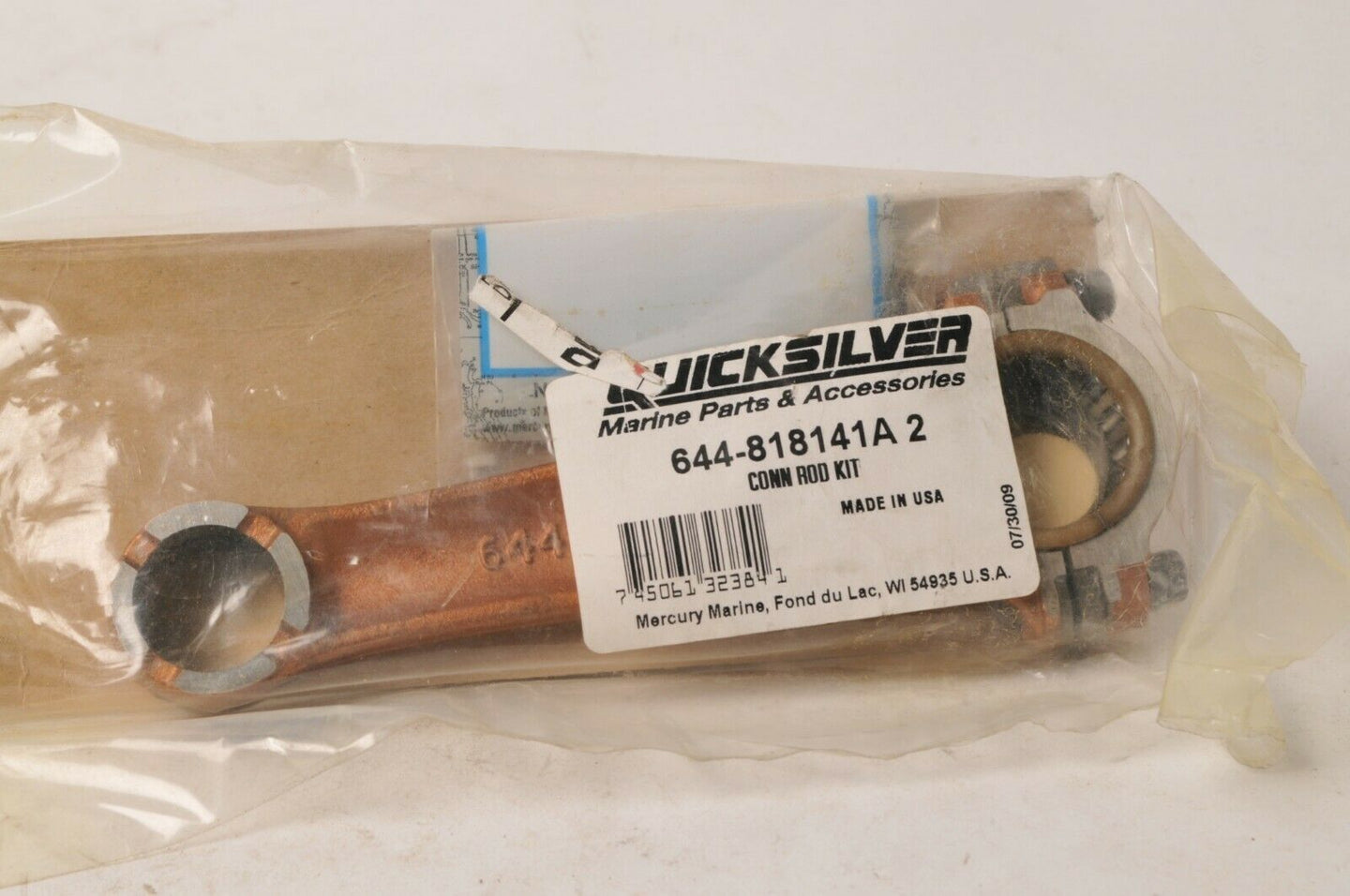 Mercury Quicksilver 644-818141A2 Connecting Con Rod Kit - Outboard 175 200 135 +