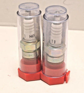(2) NGK B11EN Spark Plug Plugs Bougies - Lot of Two / Lot de Deux - Competition