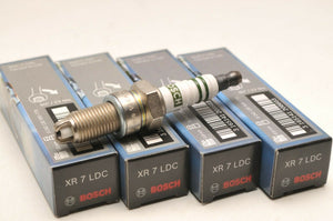 (4) Bosch XR7LDC Spark Plug Plugs Bougies-Lot of FOUR  / Lot de Quatre - BMW