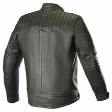 Load image into Gallery viewer, Alpinestars Crazy Eight Black Leather Motorcycle Jacket Mens Premium Full Grain