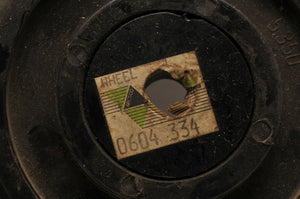 OEM Arctic Cat 0604-334 Bogie Idler Wheel - black spoked - Jag 1989-1993