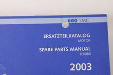Load image into Gallery viewer, Genuine Factory KTM Spare Parts Manual Engine 660 SMC  2003 | 320894