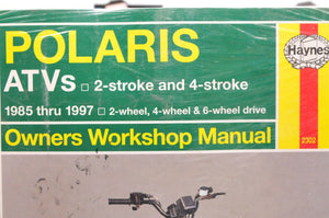NEW HAYNES OWNERS WORKSHOP MANUAL REPAIR SHOP - 2302 POLARIS ATVs 1985-1997