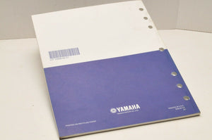 Genuine Yamaha FACTORY ASSEMBLY SETUP MANUAL RAGE GT 2007 LIT-12668-02-51