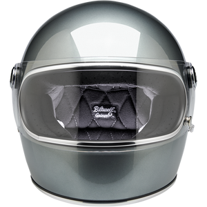 DISPLAY Biltwell Gringo-S Helmet ECE - Metallic Sterling M Medium | 1003-340-103