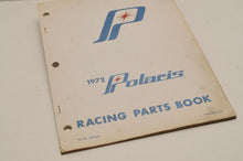 Load image into Gallery viewer, Vintage Polaris Parts Manual 1972 Racing Parts Book List Snowmobile Genuine OEM