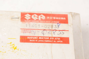 Genuine NOS Suzuki Gasket Set 11401-02833 / 11401-02836 RM80 1986-1995