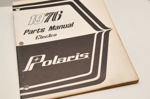 Vintage Polaris Parts Manual 9910377 1976 Electra  Snowmobile OEM Genuine