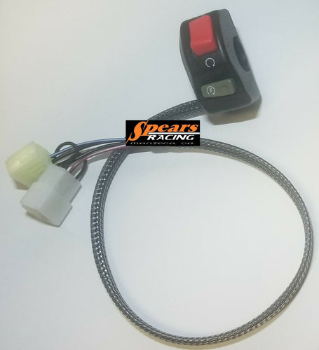 Spears Racing Yamaha YZF-R3 Key Bypass Start Stop Switch Assembly 2019-current