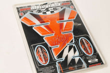Load image into Gallery viewer, MOTOGRAFIX TK001o Motorcycle Gel Tank Pad - Kawasaki Style Orange NINJA ZX ZXR++