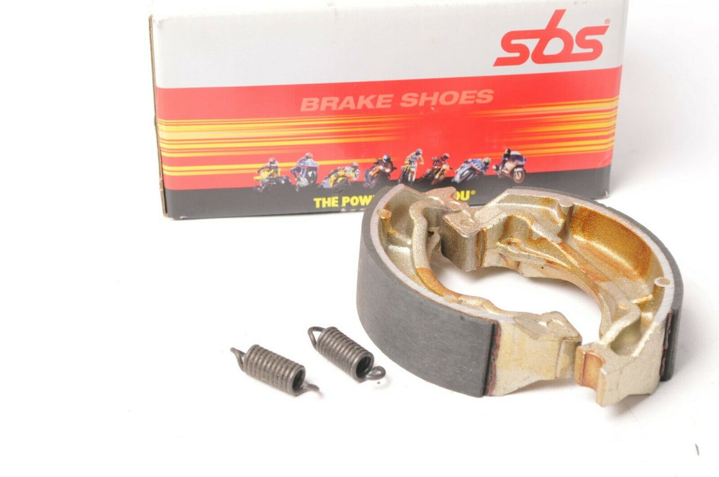 SBS Brake Shoes w/Springs - Kawaski KLX KLF KLT KM AR50 KH100 Suzuki  | SBS-2015