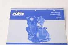Load image into Gallery viewer, Genuine Factory KTM Spare Parts Manual Engine 660 Rallye Factory 2003 | 3208103